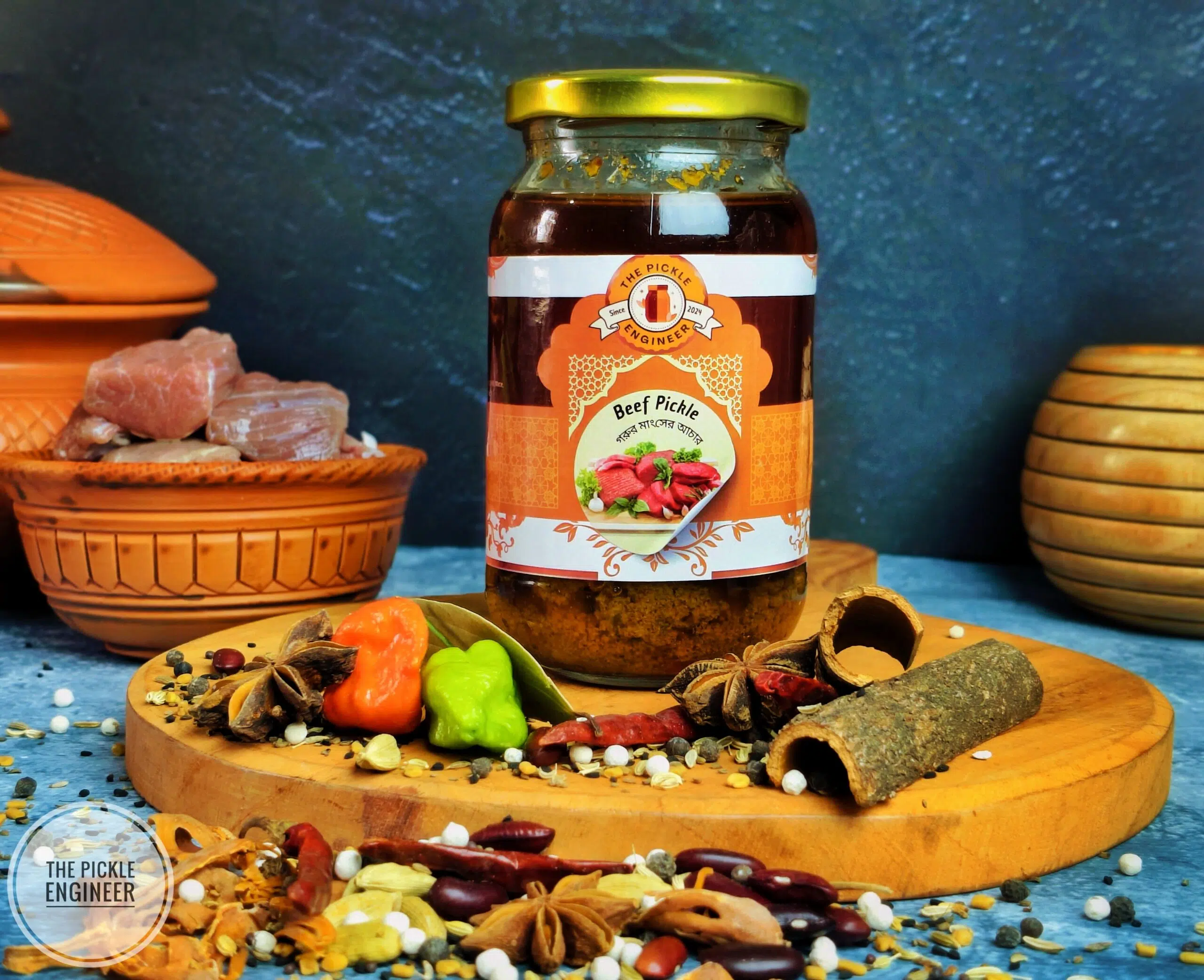 Beef Pickle-গরুর মাংসের আচার (৪০০ গ্রাম)